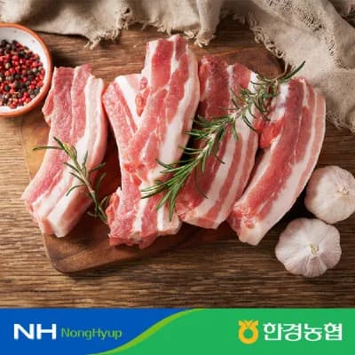 제주한경농협 제주산 흑돼지 오겹살 1kg 29,930원 무배