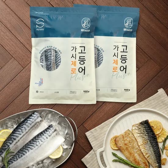 피터씨마켓 노르웨이산 가시제로 고등어 플러스 900g 2팩 43,110원 무배