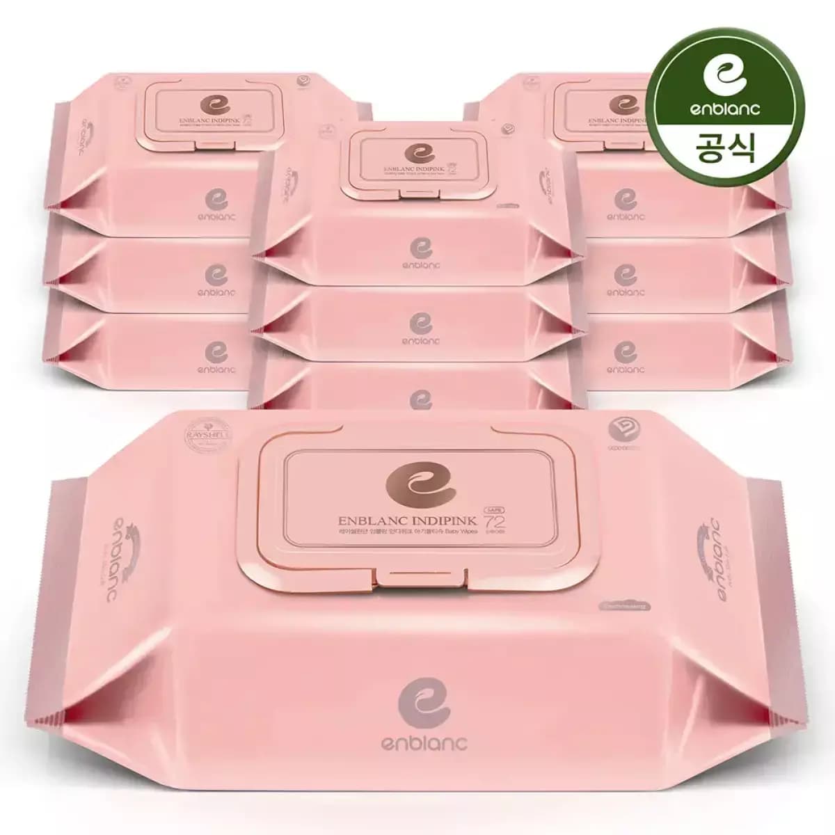 앙블랑 아기물티슈 63평량 72매 10팩(캡형) 7900원