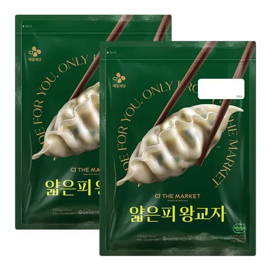 비비고 얇은피 왕교자 1.05kg 6개 33,216원
