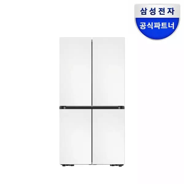 삼성 비스포크 냉장고 1등급 4도어 RM70F90R1ZD 905리터 대용량 에센셜화이트 1,799,550원