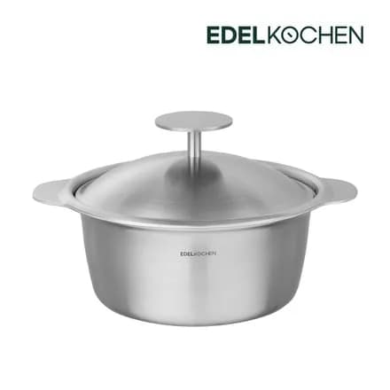 에델코첸 통3중 스텐 뚝배기 16cm 12,000원