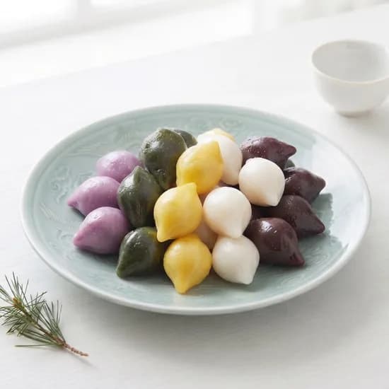 굳지않는 오색송편 1kg 10,050원 무배
