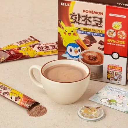 담터 핫초코 30입+포켓몬 그립톡 기획 5000원