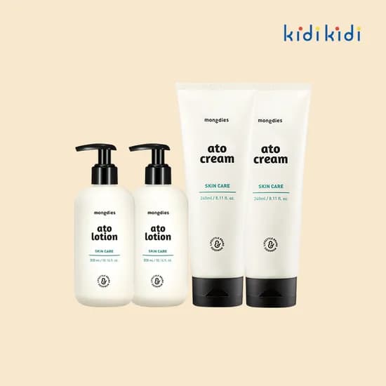 키디키디 몽디에스 아토로션2 아토크림2 58980원 엉덩이클렌저증정