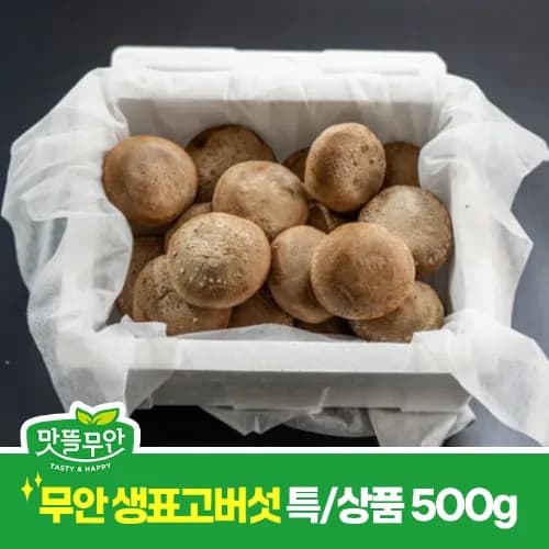 생표고버섯 500g 6,230원