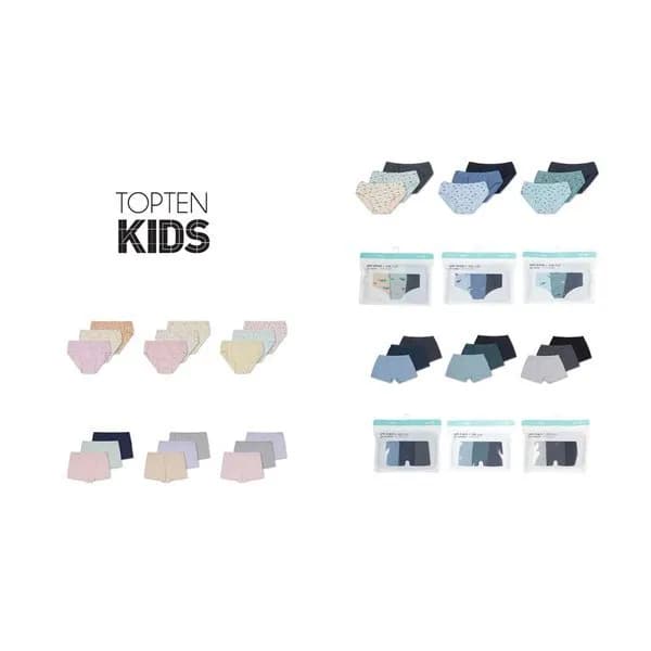 탑텐키즈 남아여아 코튼드로즈(3매입) 4,640원