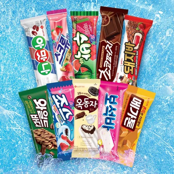 인기아이스크림 바 50개 18,360원