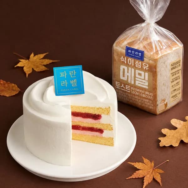 파리바게트 파란라벨 케이크&식빵 세트 카카오머니 21840원