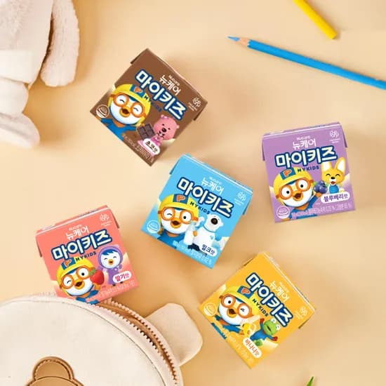뉴케어 마이키즈 초코맛 1box + 딸기맛 1box 외 150mL 총 48팩 영양보충식