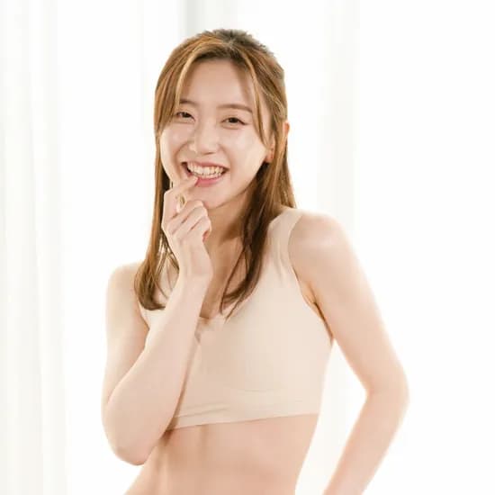 더조이브라 컴피 편한 심리스 노와이어 처진가슴 모아주는 스포츠 여성 속옷 수면 브라 매일