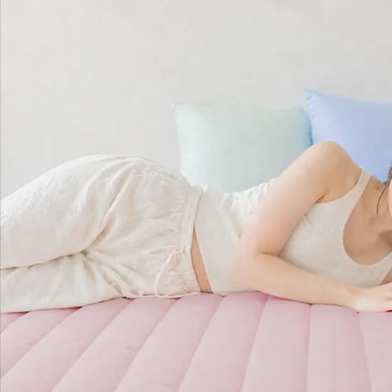 시원한 스탠다드 듀라론 냉감패드 고정밴드 미끄럼방지 여름 침대패드 SS