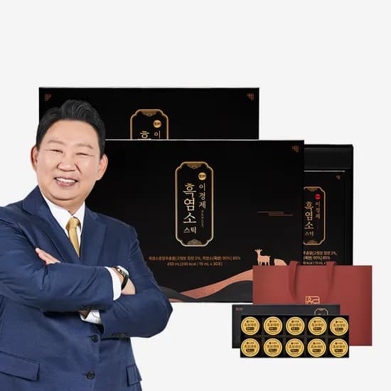 이경제 흑염소 스틱 국내산 진액 진 즙 엑기스 15ml, 2개