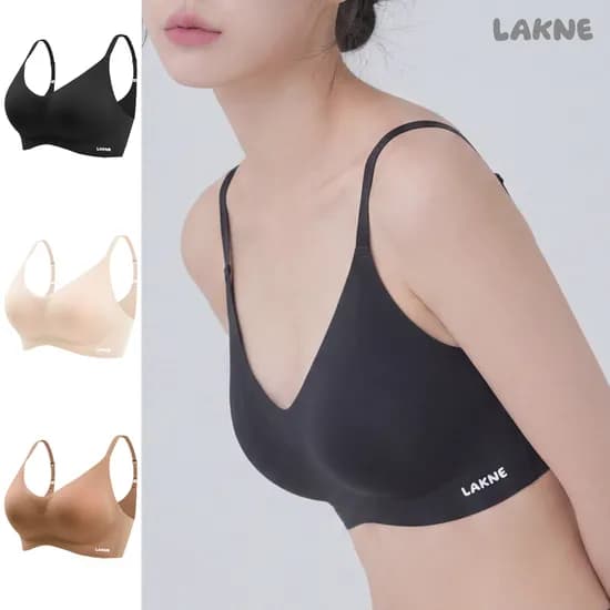 데일리 시그니처 심리스브라 노와이어 새가슴 처진가슴 부유방 스포츠 쿨링 여름 인견 브라