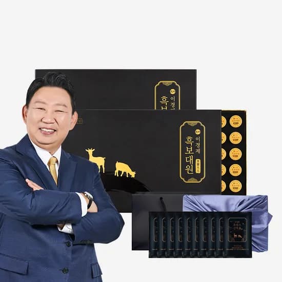 이경제 흑보대원 국내산 흑염소 침향 녹용 대 환 3.75g 60환, 2개