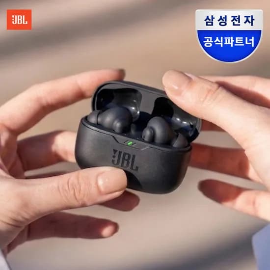 JBL WAVE BEAM2 노이즈캔슬링 무선 블루투스이어폰 블랙