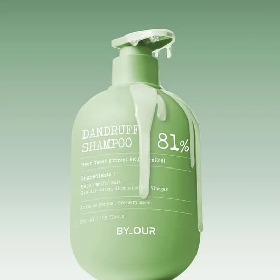 바이아우어 맥주효모 81만PPM 대용량 비듬 탈모 샴푸 500ml, 1개