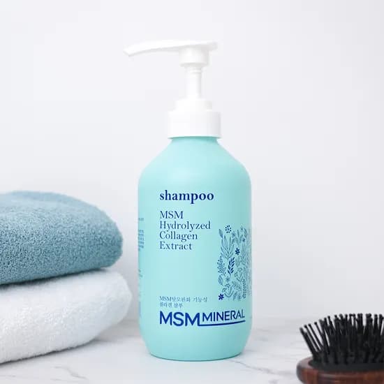 미스미네랄 MSM 콜라겐 샴푸 500ml 미네랄 기능성 탈모완화