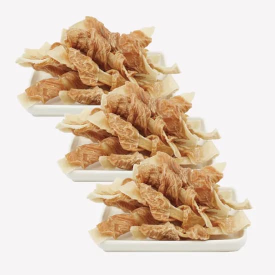 카우치말이 저지방 고단백 강아지 건강에 좋은 펫푸드 수제간식 우피+닭가슴살, 70g, 3개