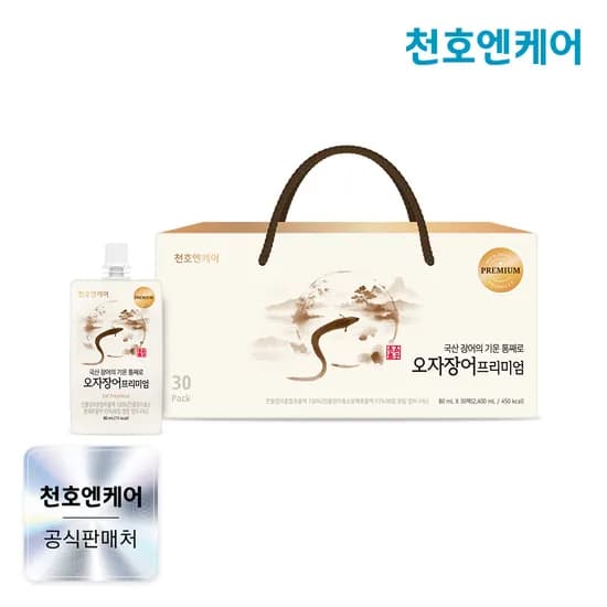 천호엔케어 국산 토종 자포니카 엑기스 장어즙 오자장어 프리미엄 30포, 1개