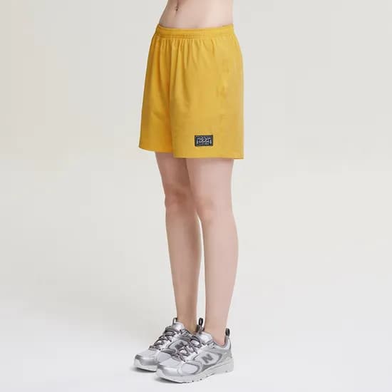 여성 남자 컴포트 멀티 스포츠 반바지 러닝 수영복 운동복 등산 짐웨어 스트레치 쇼츠 엘로우