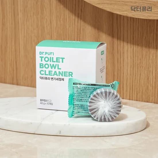닥터퓨리 오래가는 변기세정제 클리너 40g 10개입, 1개