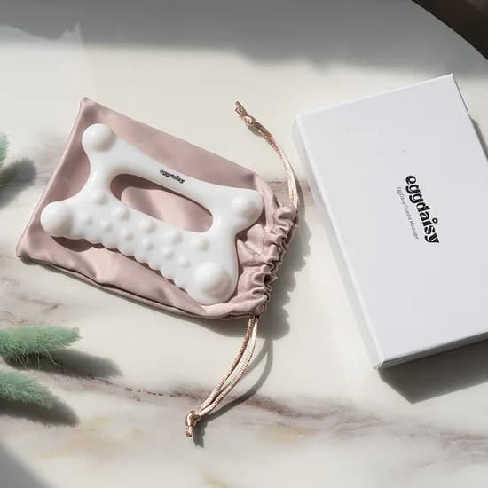 에그데이지 바디 괄사 마사지기 얼굴 종아리 괄사 두피 승모근 림프