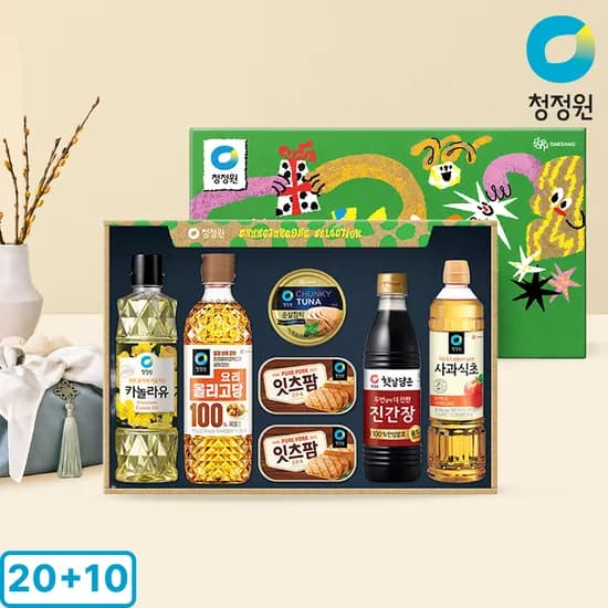 [대량기획]청정원 행복N2호 추석 명절 선물세트 20+10