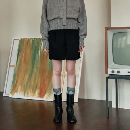 코듀로이 버뮤다 팬츠 CORDUROY BERMUDA PANTS