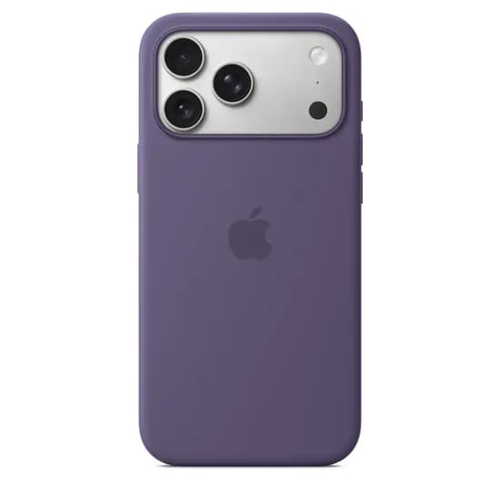 애플 정품 케이스 아이폰 17 Pro Max 실리콘 퍼플 포그