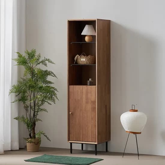 헤이즐 원목 거실 틈새 수납장 장식장 헤이즐월넛 GM529C 199,000원