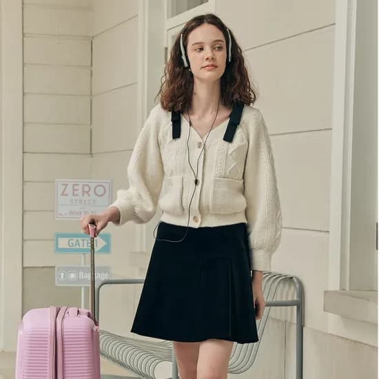 프렌치 리본 가디건 FRENCH RIBBON CARDIGAN