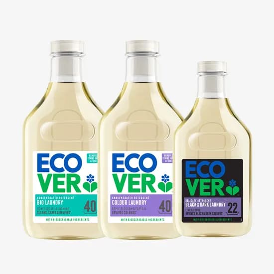 에코버 컬러 세탁세제 1430ml 블랙 울세탁세제 1000ml