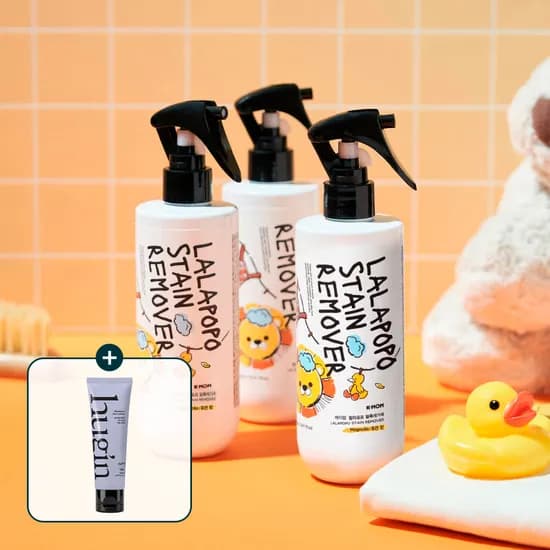 케이맘 랄라포포 아기 유아 비건 얼룩제거제 280ml X 3개, 총840ml (목련향)