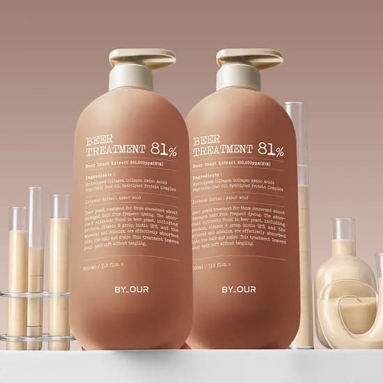 바이아우어 맥주효모 단백질 81만PPM 트리트먼트 1000ml 1L, 2개