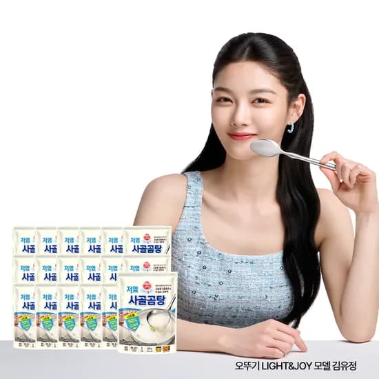오뚜기 LIGHT&JOY 저염 사골곰탕 500g 18개