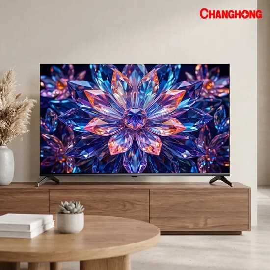 창홍 스마트 TV 구글 5.0 4K UHD 120hz 108cm(43인치), 본체