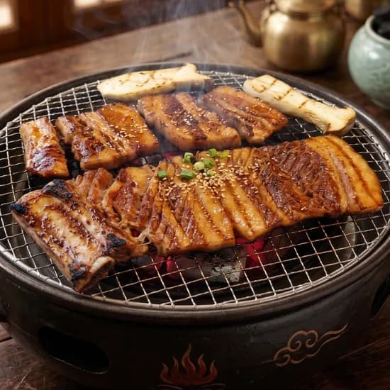7mm 수작업 박포갈비 500g 꿀+청귤+몽고간장 48시간 저온숙성 뼈삼겹포갈비 육함량 70% 흑백요리사 넷플릭스