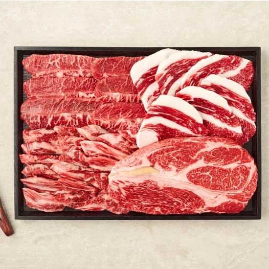 꽃등심 상견례 한우 선물 세트 투뿔 소고기 설 추석 명절 정담, 1kg, 1개