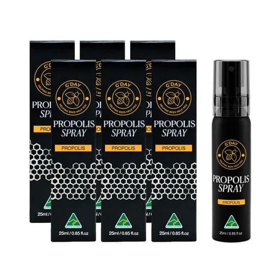 굿데이허니 호주 프로폴리스 구강스프레이 25ml NEW 마누카 스프레이 6개입, 6개