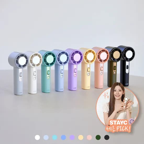 르젠 BLDC 저소음 냉각 펠티어 아이스 터보 에어컨 휴대용 선풍기 LZMF-​UC100