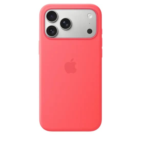 애플 정품 케이스 아이폰 17 Pro Max 실리콘 브라이트 구아바