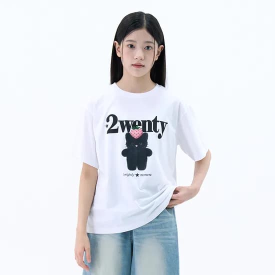 더데이걸 티지냥이 베리 반팔티 TGRA26313