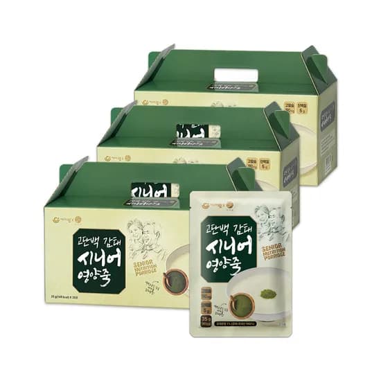 케어웰 고단백 감태 시니어 영양죽 어르신 환자 노인영양식 식사대용 건강식 35g, 90개