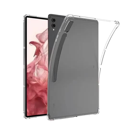 갤럭시탭 S9 플러스 케이스 범퍼 젤리 클리어 백커버 코쿠 투명 탭 S9+ 펜 수납 없음