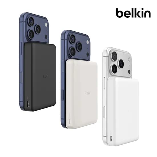 벨킨 10000mAh 초슬림 맥세이프 마그네틱 무선 충전 보조배터리 BPD015 49,900원