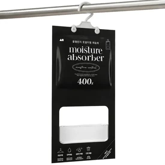 올챌린지 옷걸이 제습제 400g 10개입 옷장 옷걸이형 습기제거제