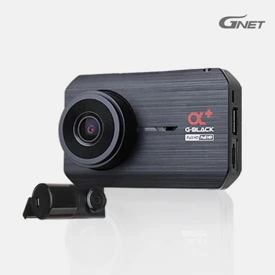 지넷 ALPHA+ 알파플러스 FHD 2채널 블랙박스