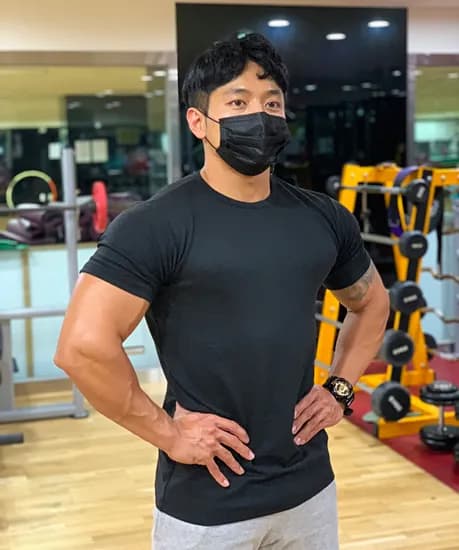비스트모드 무지 머슬핏 반팔 티셔츠 헬스 짐웨어 BSMD