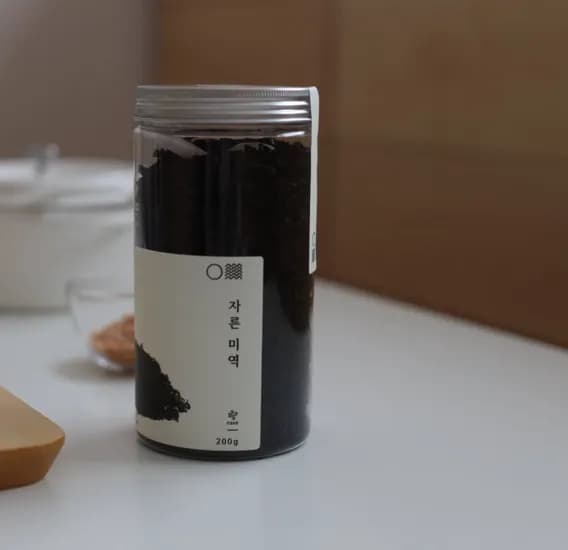 바다로 자른미역 완도 초사리 간편한 이유식 산모 미역